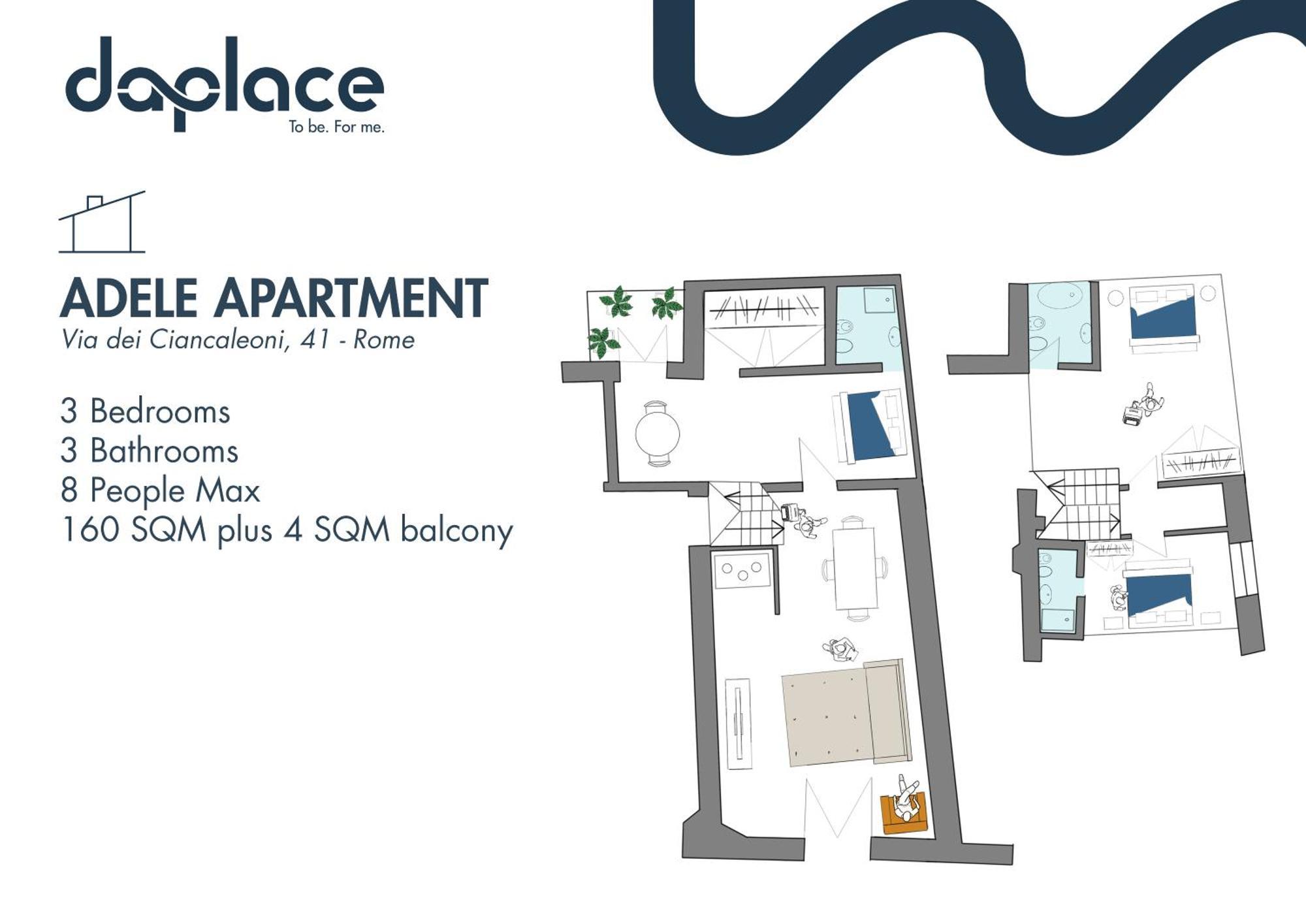 Daplace - Adele Apartment โรม ภายนอก รูปภาพ